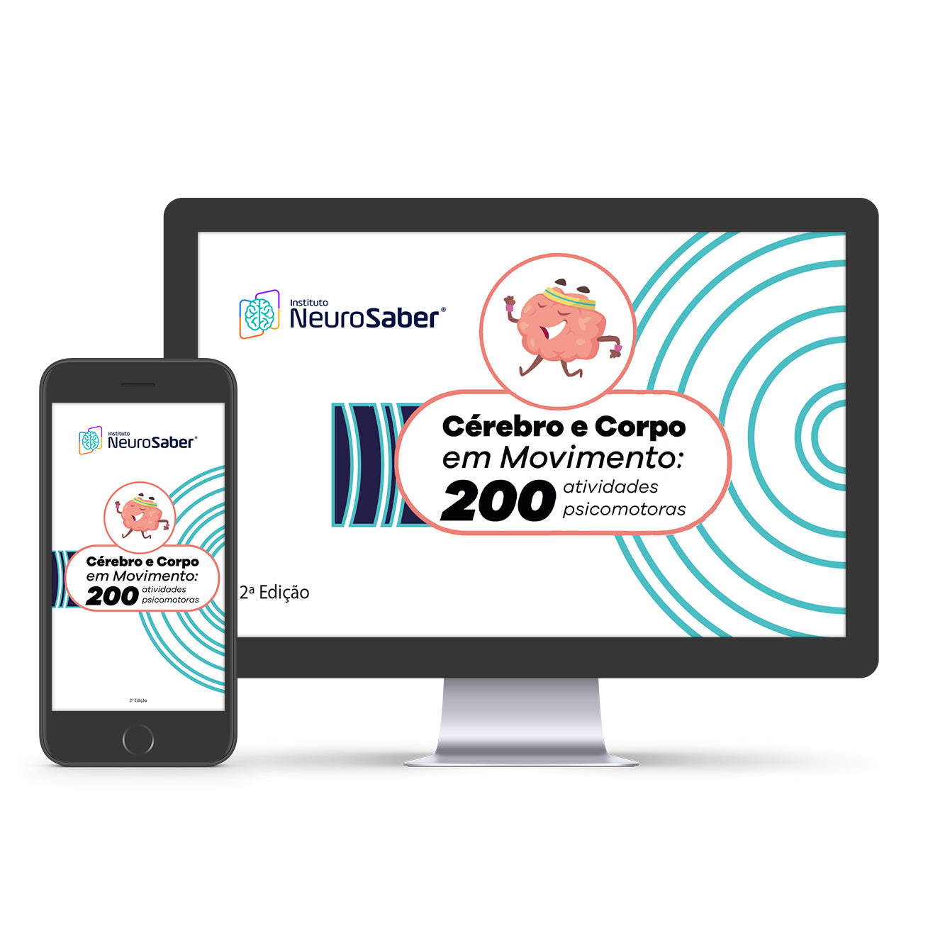 E-book 200 Atividades Psicomotoras - Cérebro e corpo em movimento