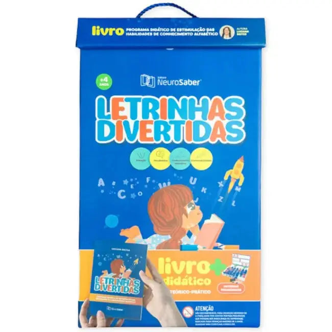 Letrinhas Divertidas - Brinquedo de Alfabetização loja.neurosaber.com.br