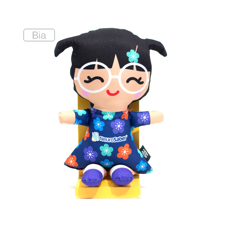 Boneca NeuroSaber – Acompanhe o aprendizado com carinho e diversão!