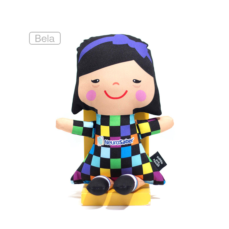 Boneca NeuroSaber – Acompanhe o aprendizado com carinho e diversão!