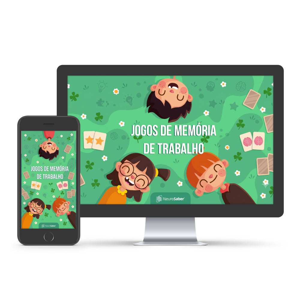 E-book Memoria de Trabalho - Estratégias práticas para ajudar crianças com dificuldades de atenção