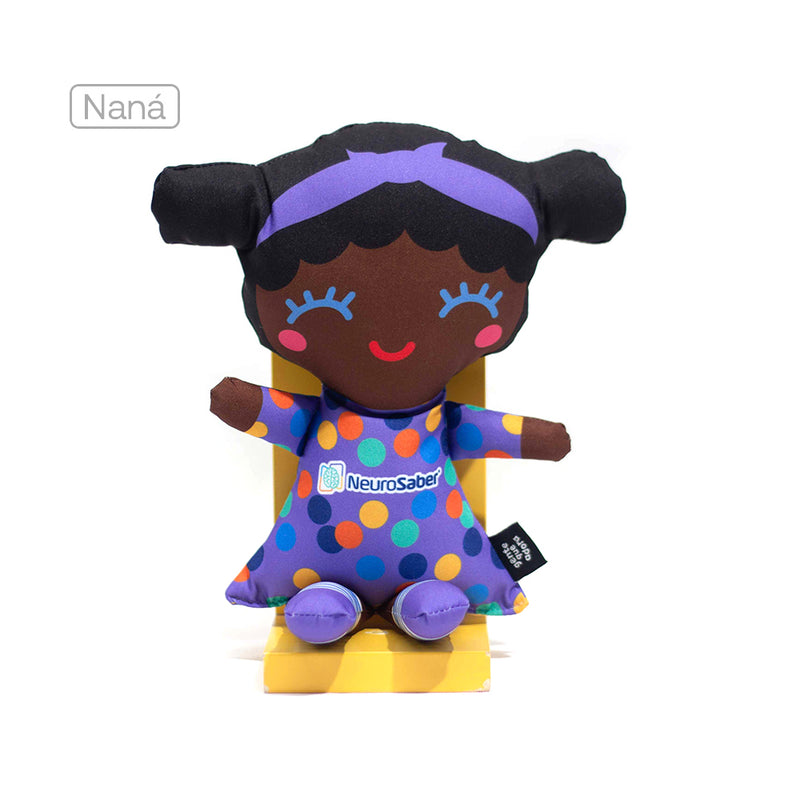 Boneca NeuroSaber – Acompanhe o aprendizado com carinho e diversão!