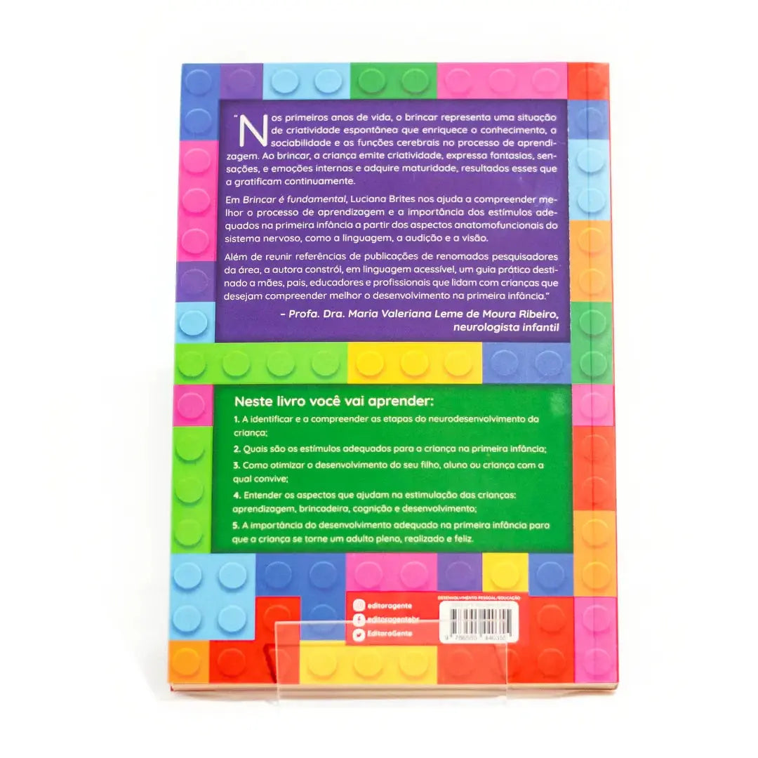 Livro Brincar é Fundamental loja.neurosaber.com.br
