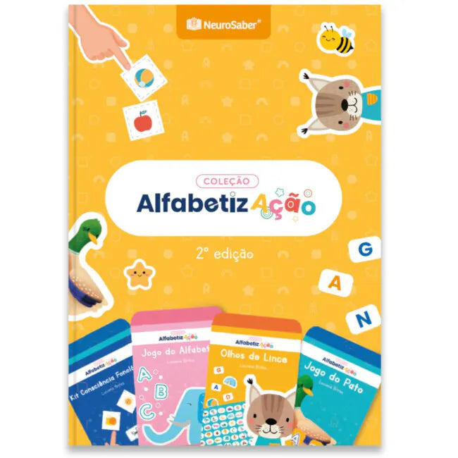 Brinquedos Pedagógicos - Atividades Lúdicas para Aprender a Ler e Escrever - loja.neurosaber.com.br