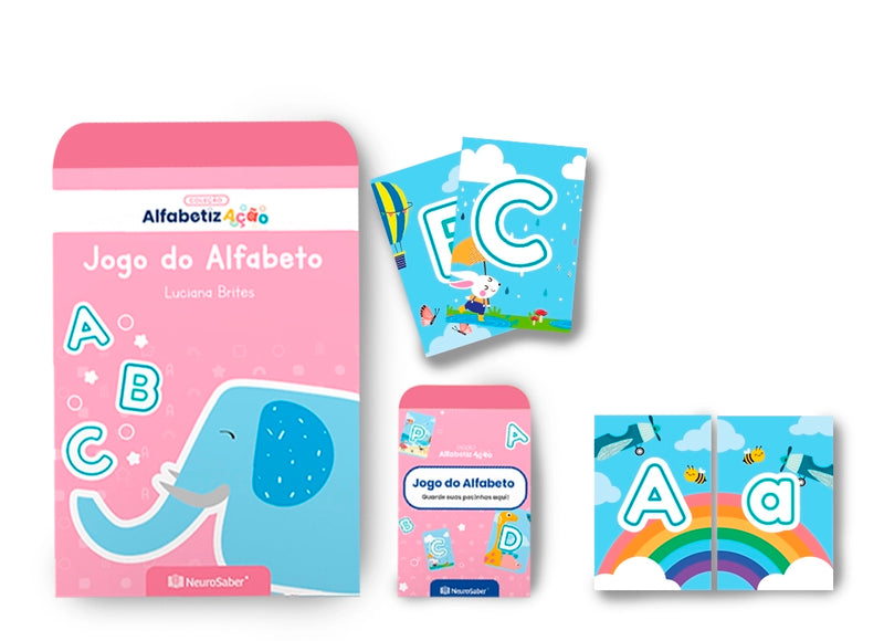 Brinquedos Pedagógicos - Atividades Lúdicas para Aprender a Ler e Escrever - loja.neurosaber.com.br