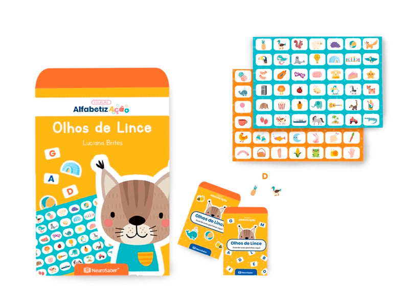 Brinquedos Pedagógicos - Atividades Lúdicas para Aprender a Ler e Escrever - loja.neurosaber.com.br