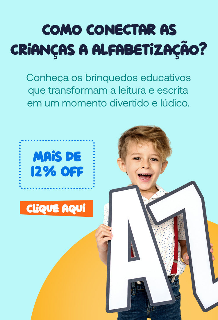 Brinquedos educativos que transformam a leitura e escrita