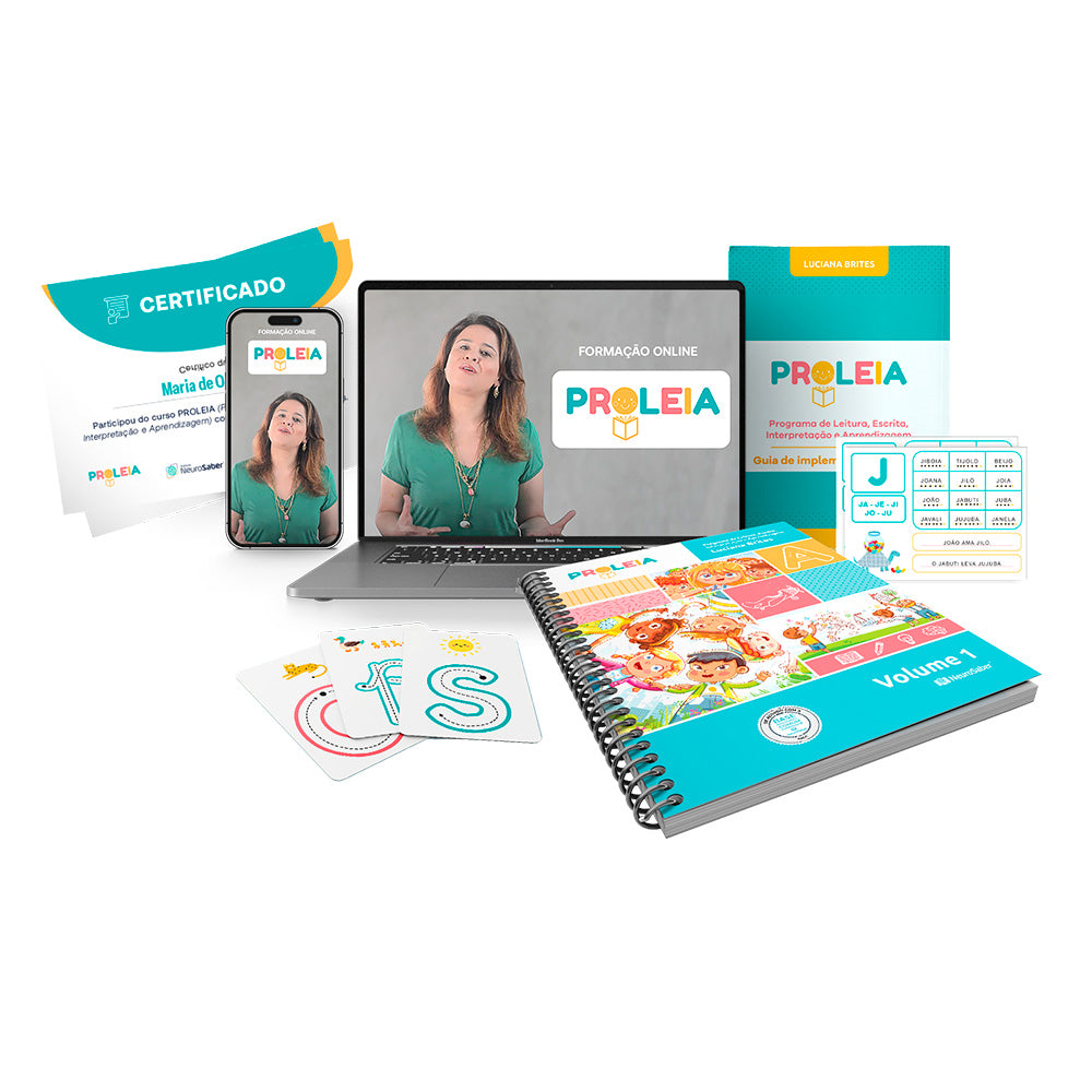 [CURSO] PROLEIA: PROGRAMA LEITURA ESCRITA INTERPRETAÇÃO E APRENDIZAGEM