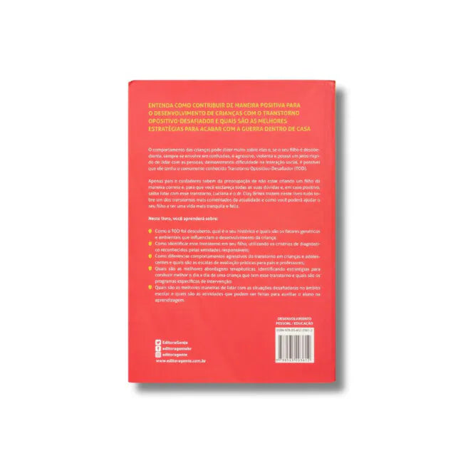 Combo TOD - Livro Crianças desafiadoras + Formação Guia TOD